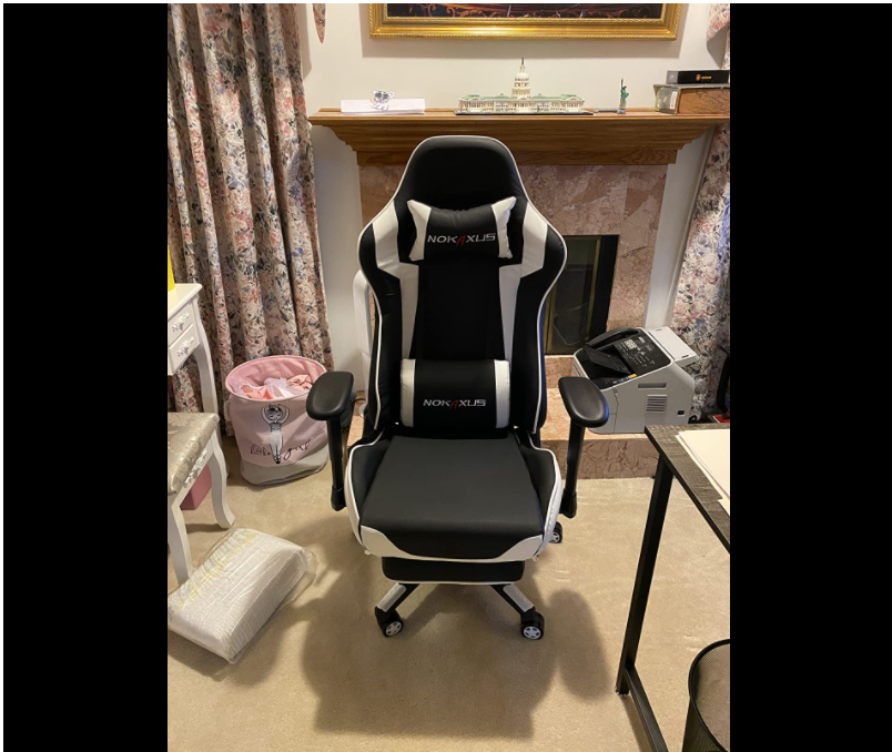 Nokaxus Gaming chair black color