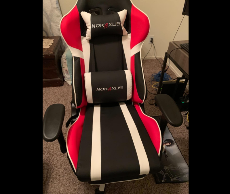Nokaxus Gaming Chair red color