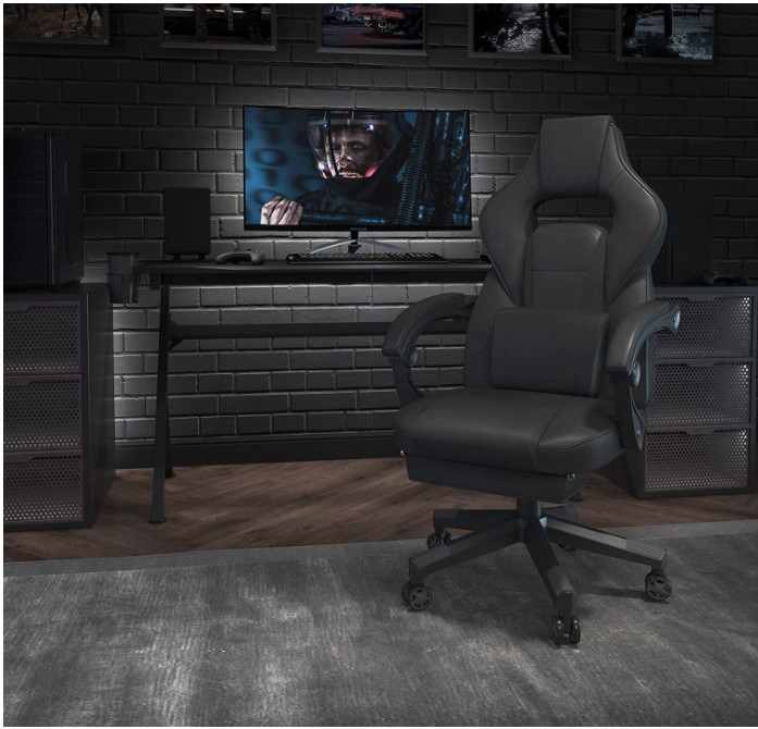 Flash x40 gaming chair black color