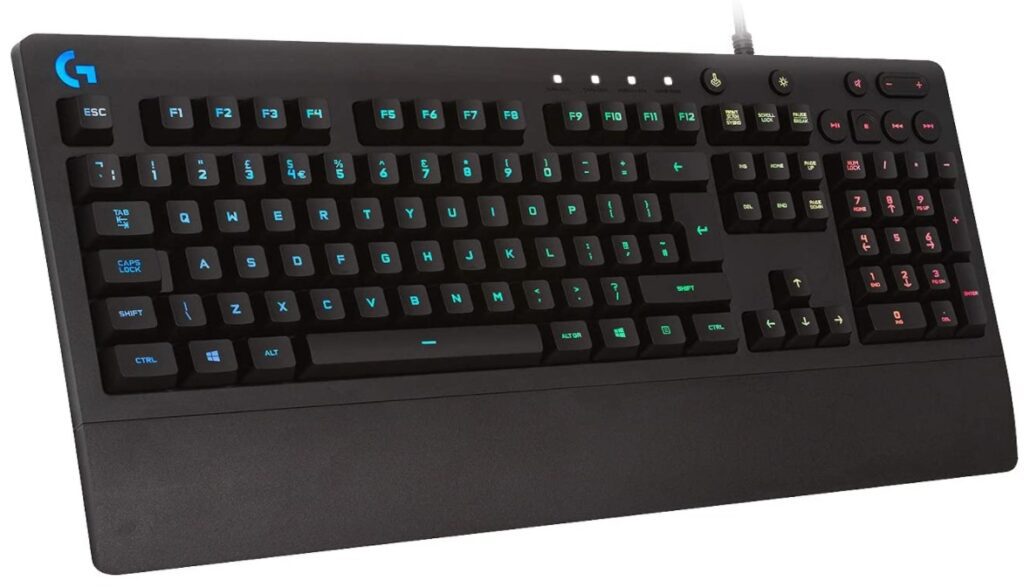 Logitech G213 Gaming keyboard Black color