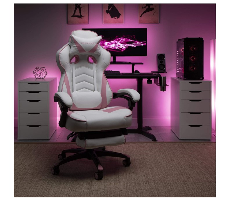 Respawn 110 gaming chair pink color