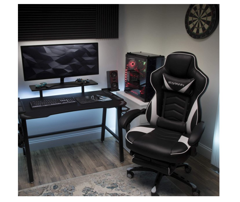 Respawn 110 gaming chair white color