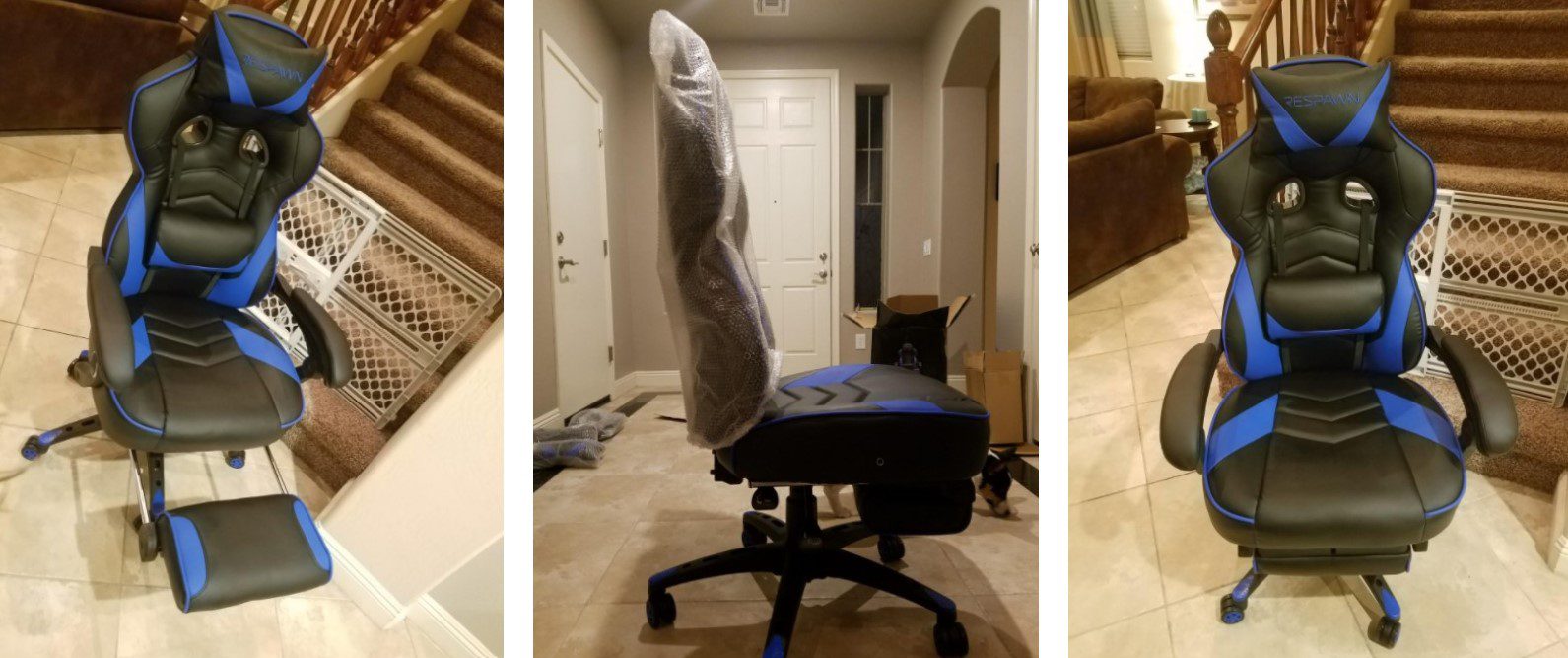 Respawn racing style Gaming chair BLUE Rsp110 » stuffminer