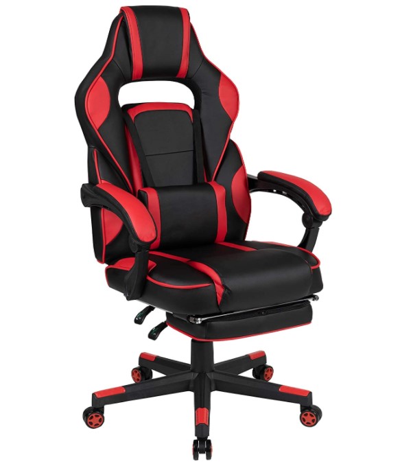 flash x40 gaming chair red color