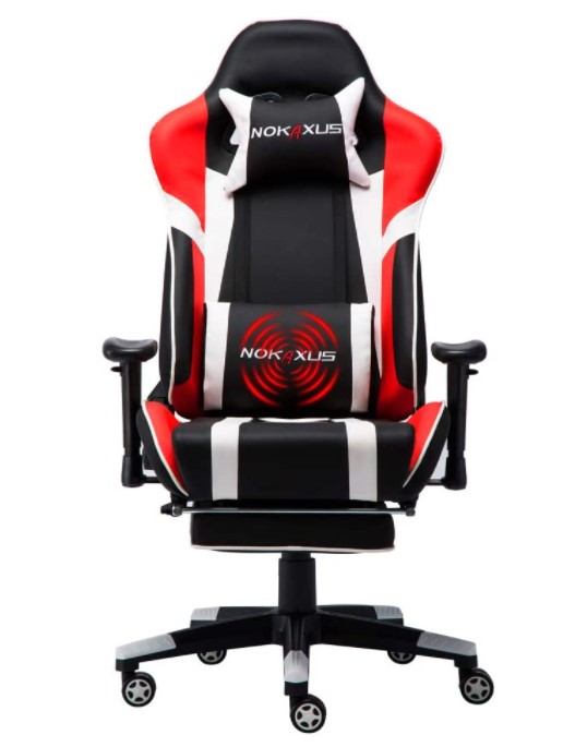 nokaxus gaming chair yk 6009 red color