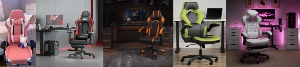 5 gaming chairs