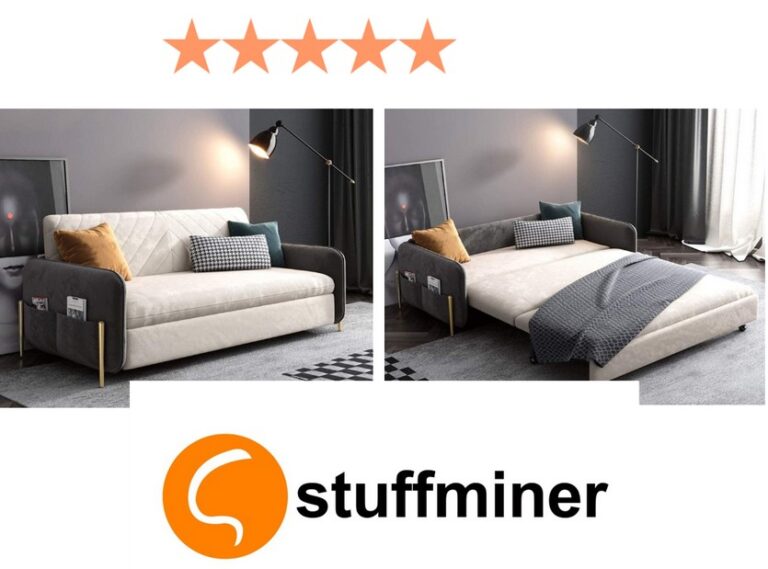 SND-A Pull out Futon Couch-Sofa Convertible Bed-Folding Storage Fabric Loveseat Sleeper Sofa,Soft and Comfortable,Multifunctional Sofa Furniture Seat Cushion,for Living Room Apartment,2.0M
