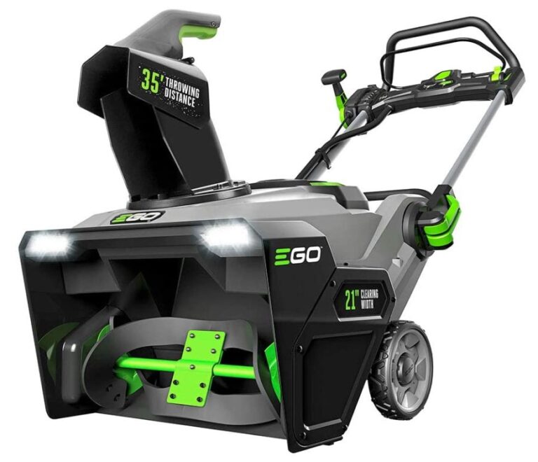 EGO Power+ SNT2102 21-Inch 56-Volt Cordless Snow Blower with Peak Power Two 5.0Ah Batteries and Charger Included & CH5500 56-Volt Lithium-ion Rapid Charger