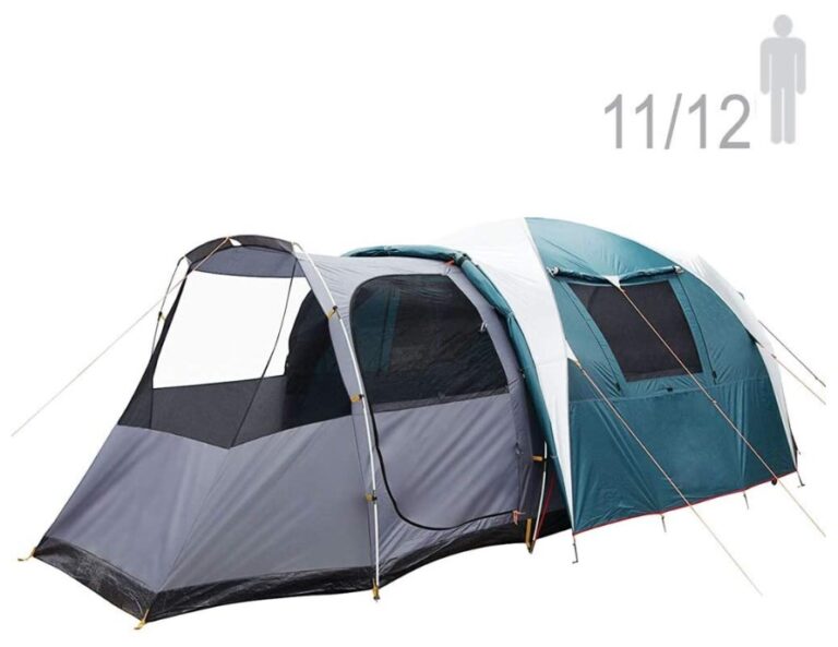 NTK Super Arizona GT up to 12 Person 20.6 by 10.2 by 6.9 Height Foot Sport Family XL Camping Tent 100% Waterproof 2500mm