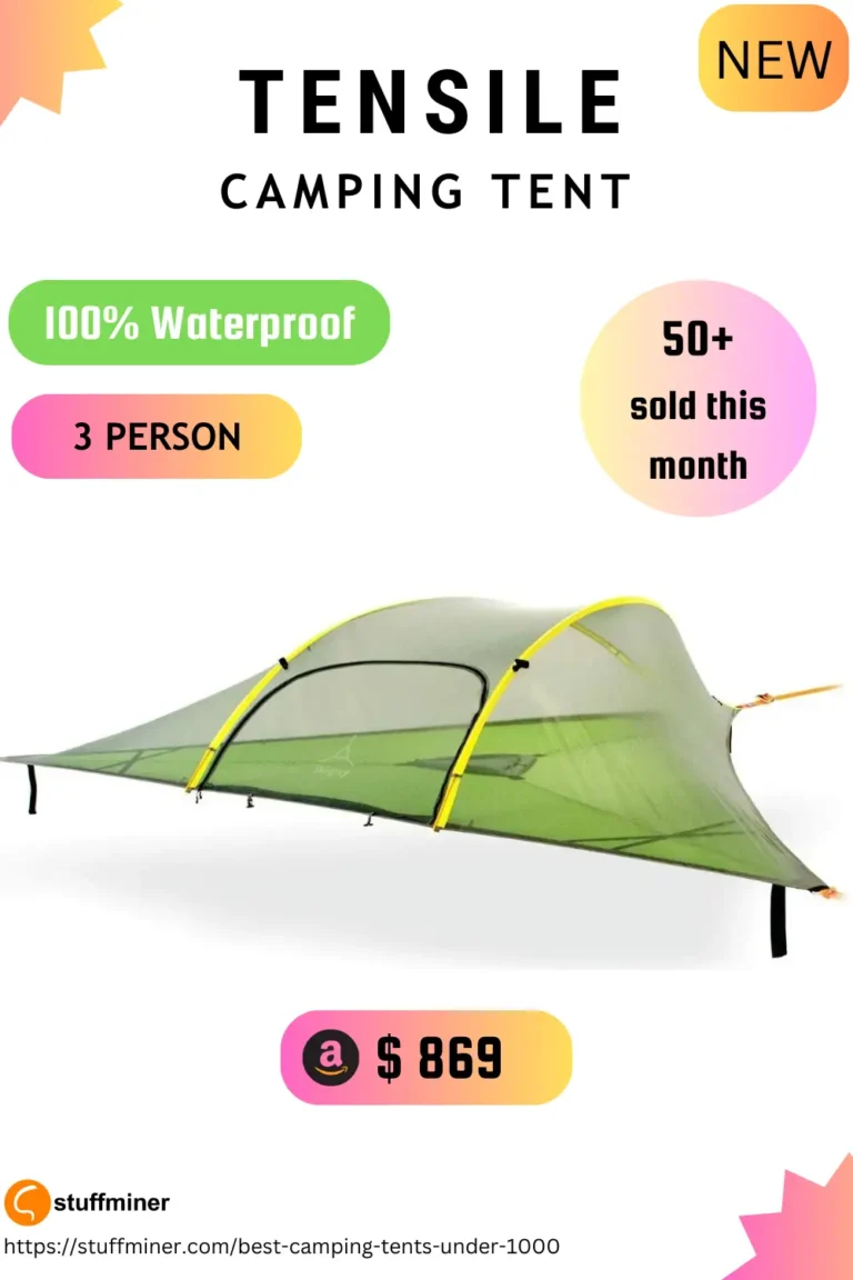 TESNSILE 3 PERSON CAMPING TENT DOLLOR 869