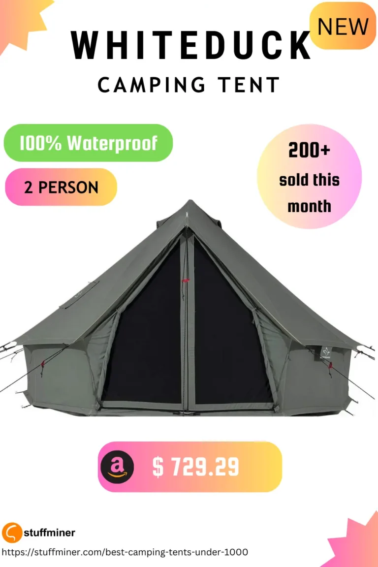 WHITEDUCK 2 PERSON CAMPING TENT WATERPROOF UNDER DOLLOR 1000