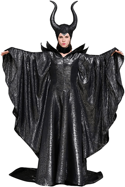 Witch scary halloween costumes for women black