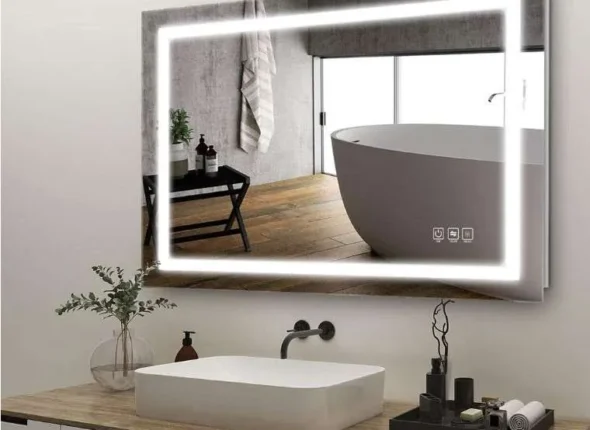 led lights bathroom mirrors wall vantity luxury