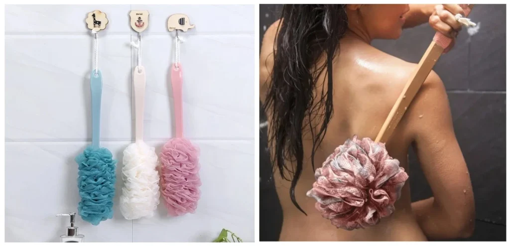 Top 3 Long Handle Shower Sponge