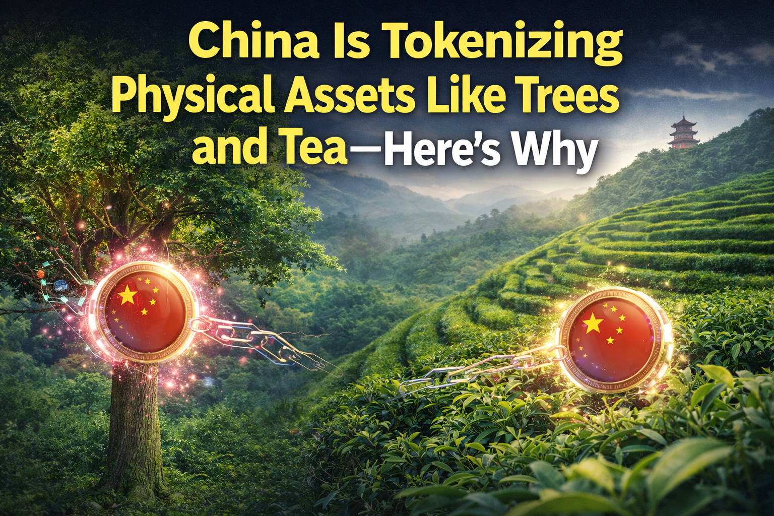 China Is Tokenizing Physical Assets Like Trees and Tea — Here’s Why
