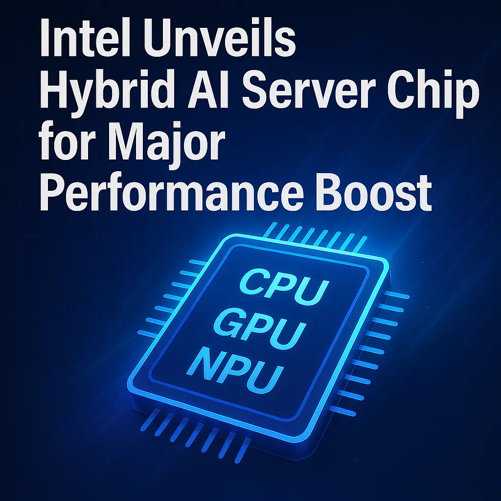 Intel Unveils Hybrid AI Server Chip for Major Performance Boost