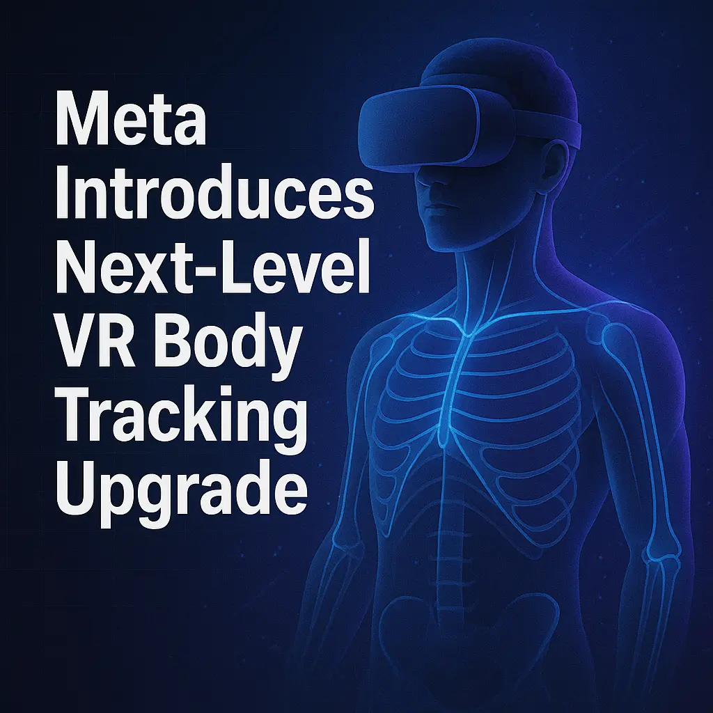 Meta Introduces Next Level VR Body Tracking Upgrade